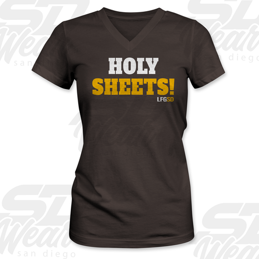 Holy Sheets Women's V-neck