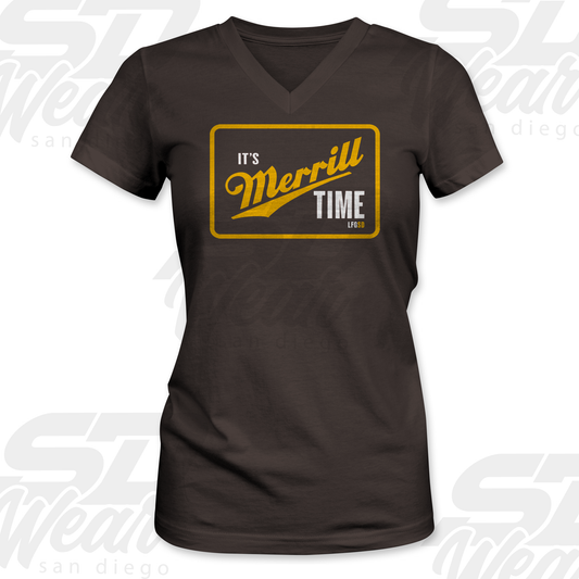 It's Merrill Time omen's V-Neck