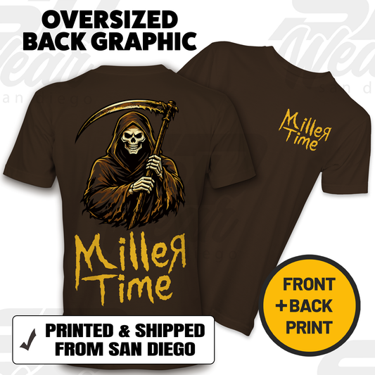 Miller Time – San Diego Baseball Tee