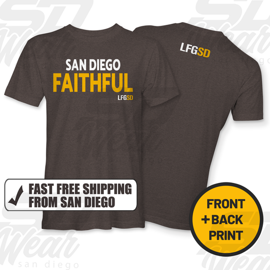 San Diego Faithful – Unisex Baseball Tee