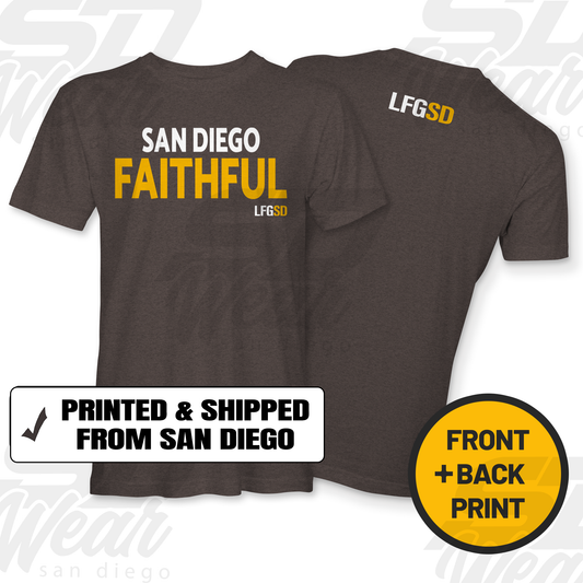 San Diego Faithful – Unisex Baseball Tee