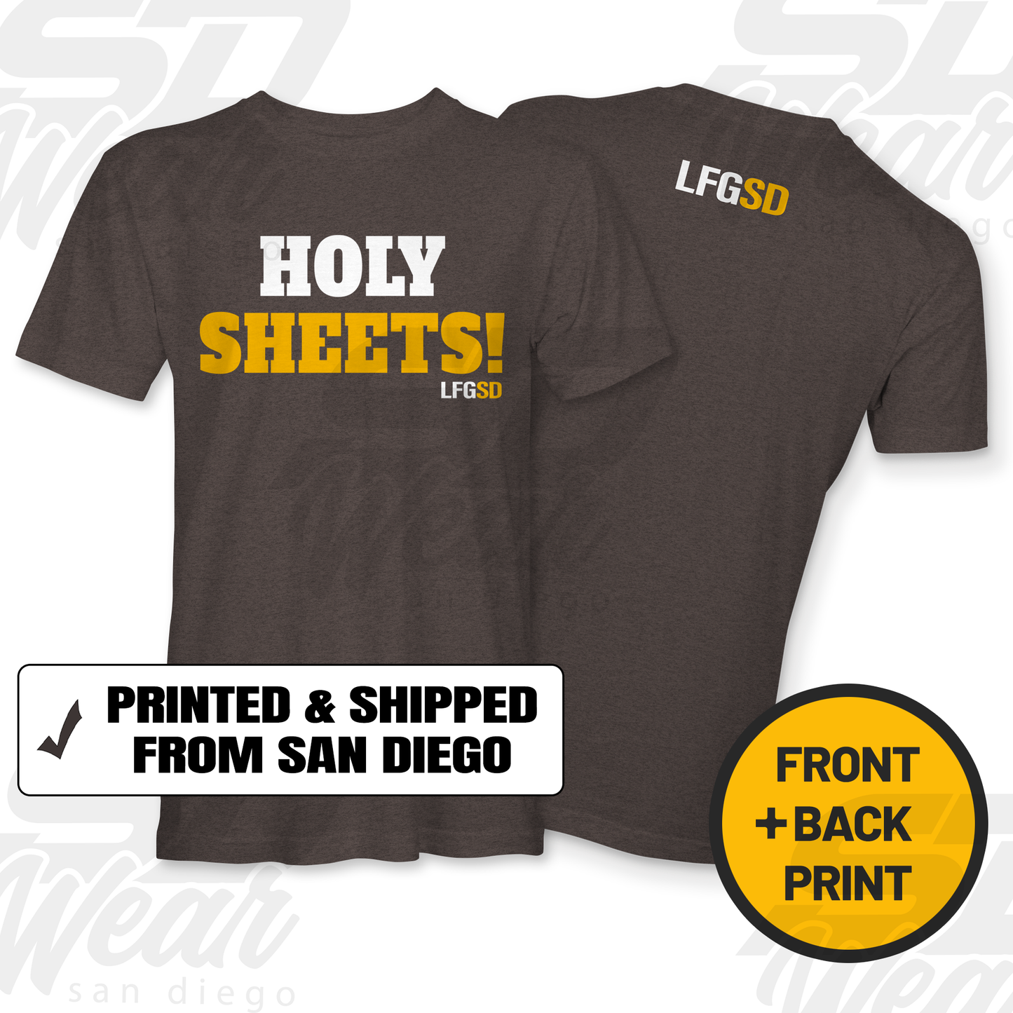 Holy Sheets T-Shirt! | San Diego Baseball Tee