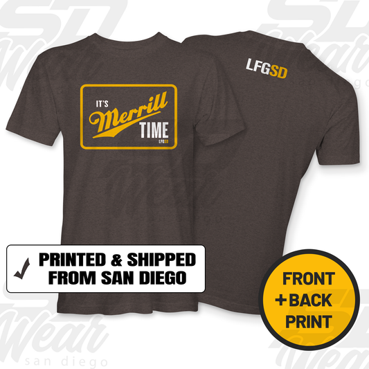 It’s Merrill Time – San Diego Baseball Tee