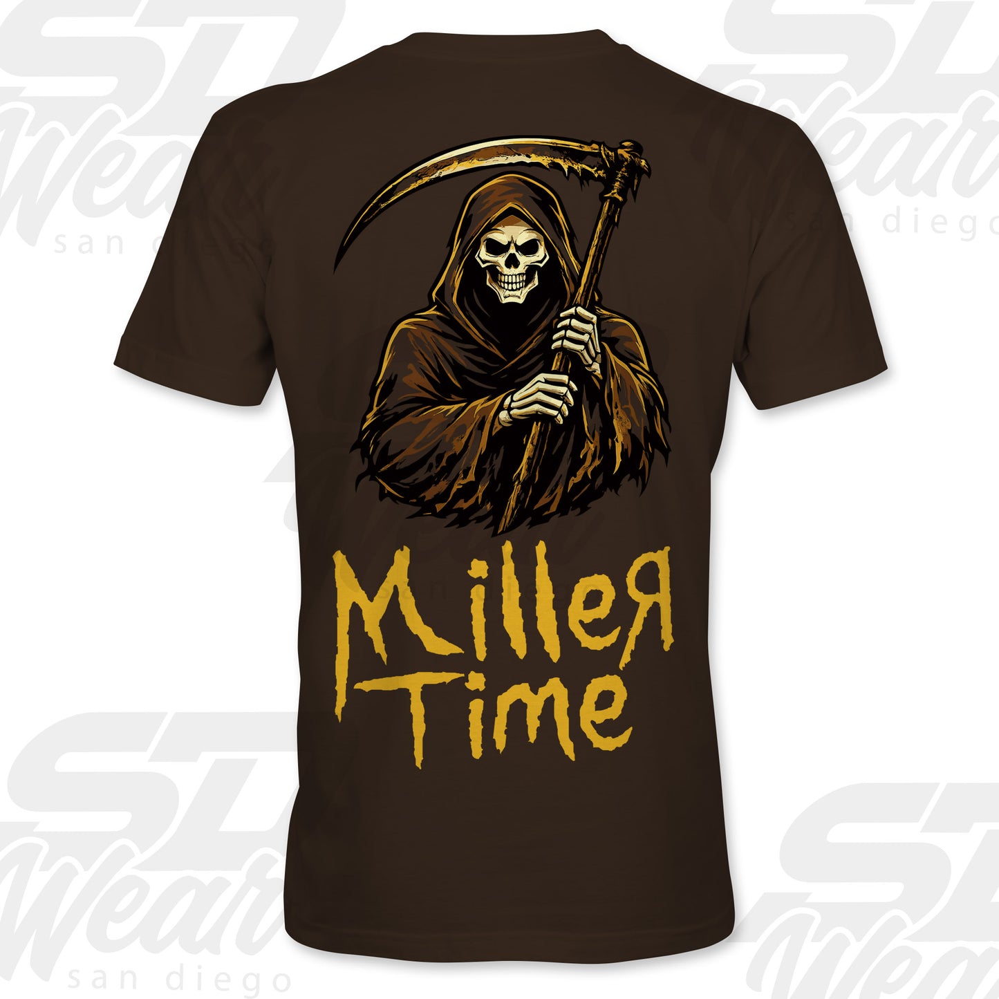 Miller Time – San Diego Baseball Tee